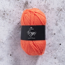 Freja 50g orange coral
