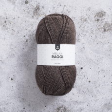 Mellanraggi 100g Brown melangé