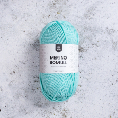 Merino Bomull 50g beach glass