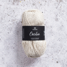 Cecilia 50g natural white
