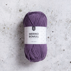 Merino Bomull 50g montana grape