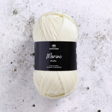 Merino Mini 50g Vanilla Chiffon