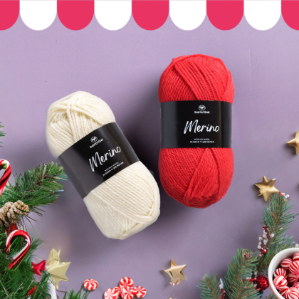 Pretty x-mas cardigan - Candy Cane