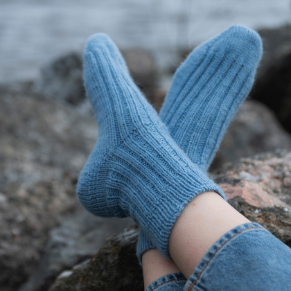 Holme - zomersokken in boordsteek