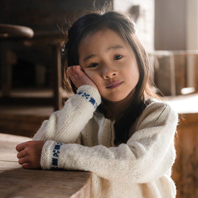 Slagg - opa's trui met scandinavische rand