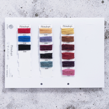  Kleurenkaart van Istex Plötulopi 100g
