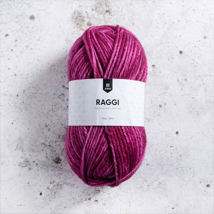 Raggi 100g plum melange