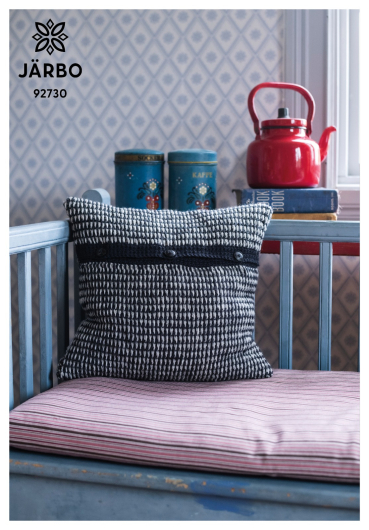 Svalnäs - tunisch gehaakt kussen