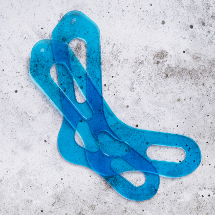 Sockblockare Aqua stl 38-40  (2 st)