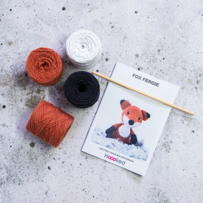 Amigurumi haakkit voor de vos