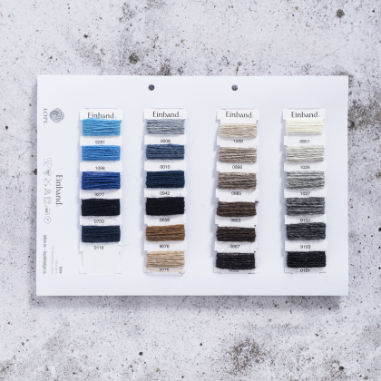 Kleurenkaart van Istex Einband 50g