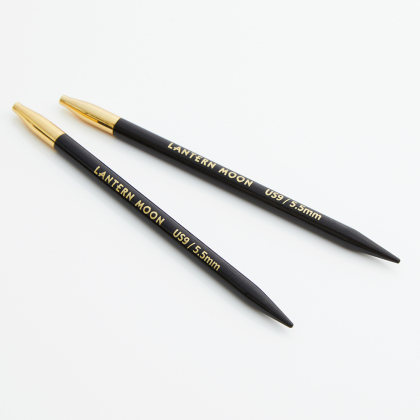 Lantern Moon Ebony naaldpunten