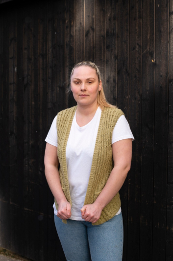 Spencer met valse kabelsteek