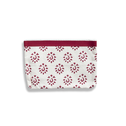 Tas met rits - Groot rood