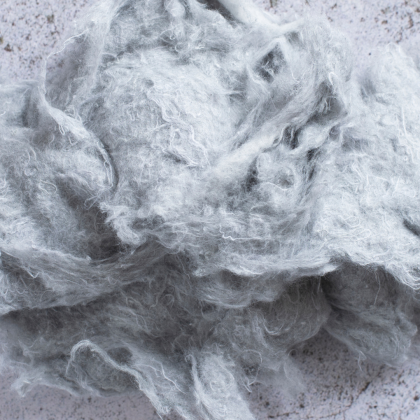 100% gerecycled vulling, katoen - Cloud