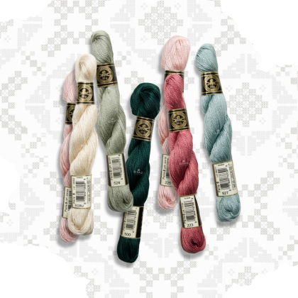 DMC Pearl Cotton- borduurgaren