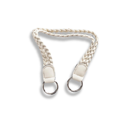 Handvat dubbel gevlochten - Creme