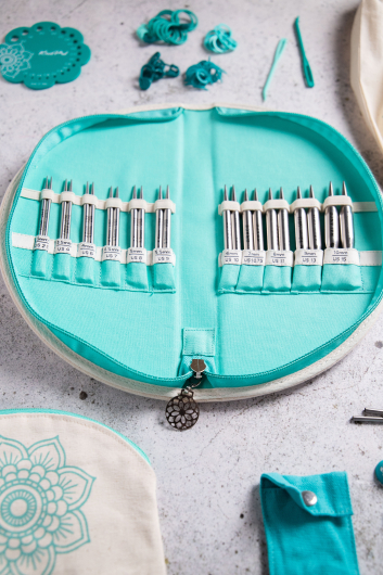 Mindful Warmth - set met naaldpunten (11 paar) en accessoires