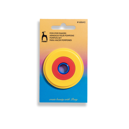 Pompon - set (3.5, 5, 7.5 cm)