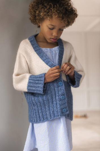 Fårö - Meerkleurig kindervest