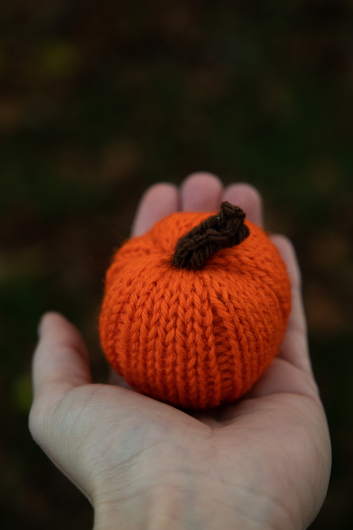 Gebreide pompoen 