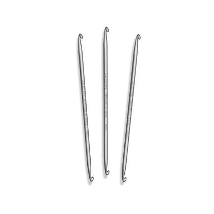 Tunesisch dubbele haaknaalden