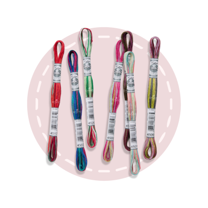 DMC Mouliné 517 Coloris - Broderigarn