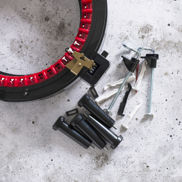 Breimachine met 46 naalden