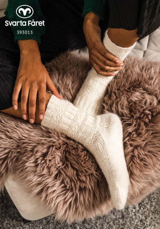 Chamonix - sokken met structuurpatroon