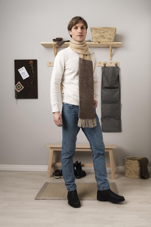 Glasgow - dubbele sjaal 