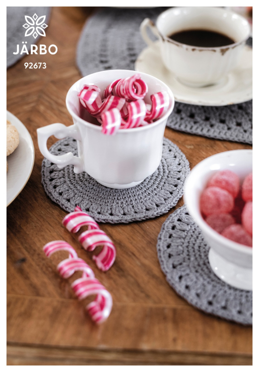 Kafferep – gehaakte onderzetter 