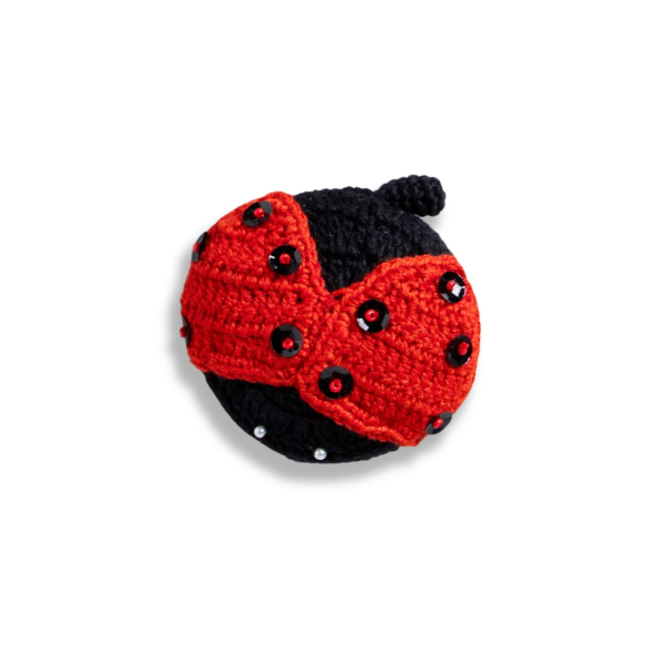 Gehaakt lieveheersbeestje - meetlint