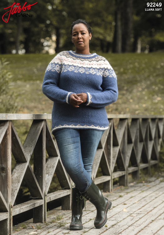 Sky – trui met ronde pas