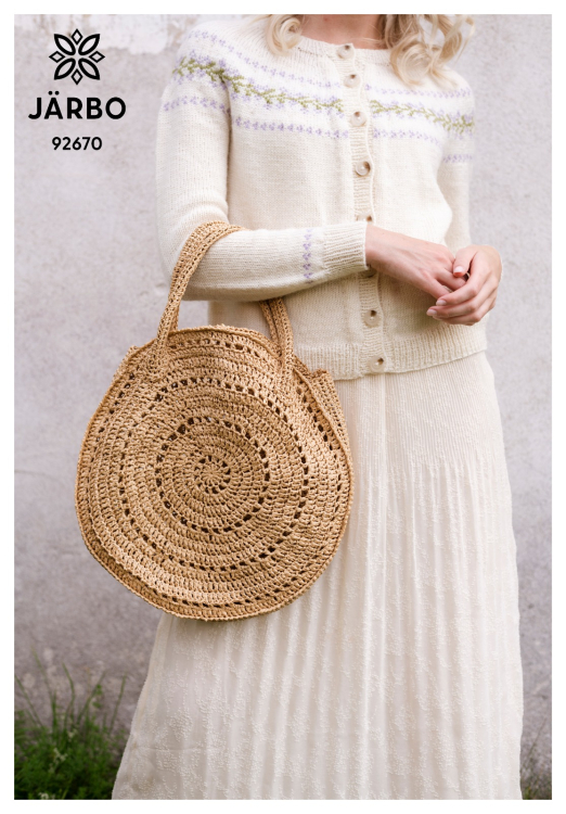 Kringla - gehaakte tas