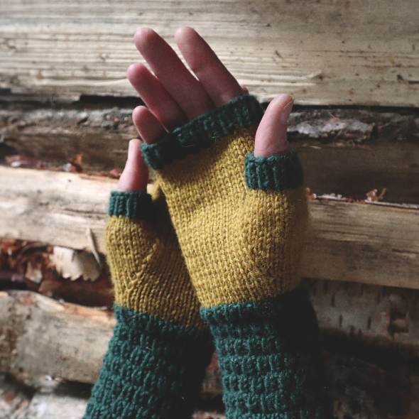 Mjärde - halve wanten