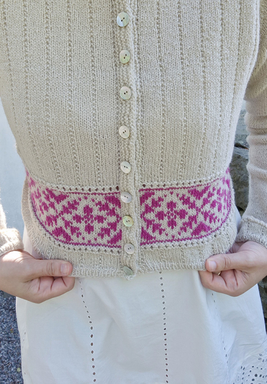 Garenpakket Sommarkoftan: Hallonparfait - Frambozenparfait