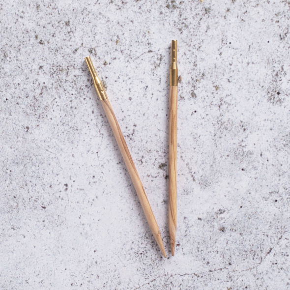 addiClick naaldpunten in olijfhout