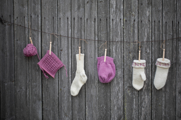 Leer dikke sokken breien