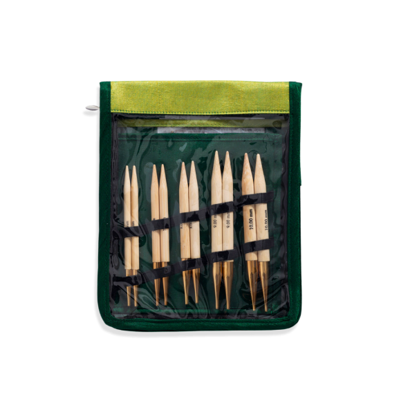 Bamboe naaldpunten chunky set