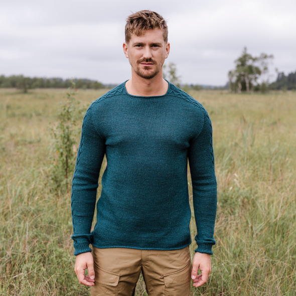 Bergtjärn – heren thermotrui met zadelschouder