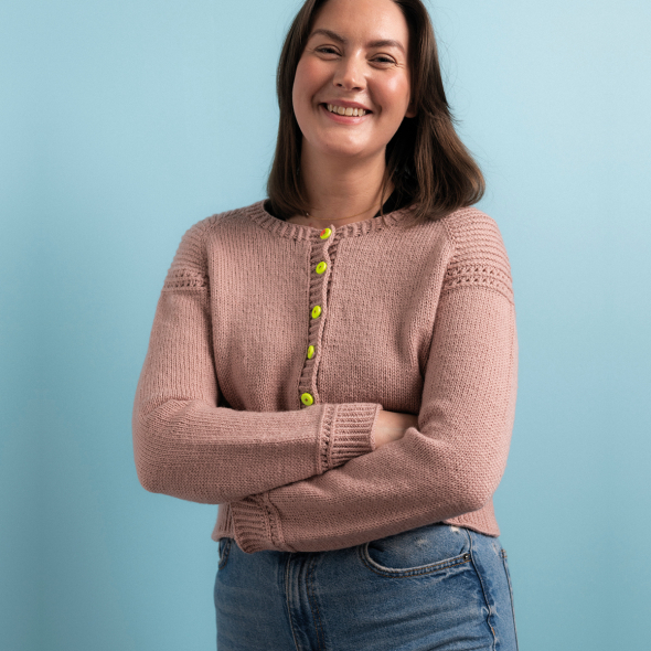 Casablanca - vest met estlandse vlecht