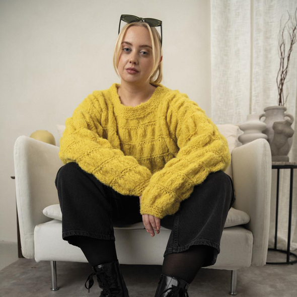 Murcia – Trui met bobbles