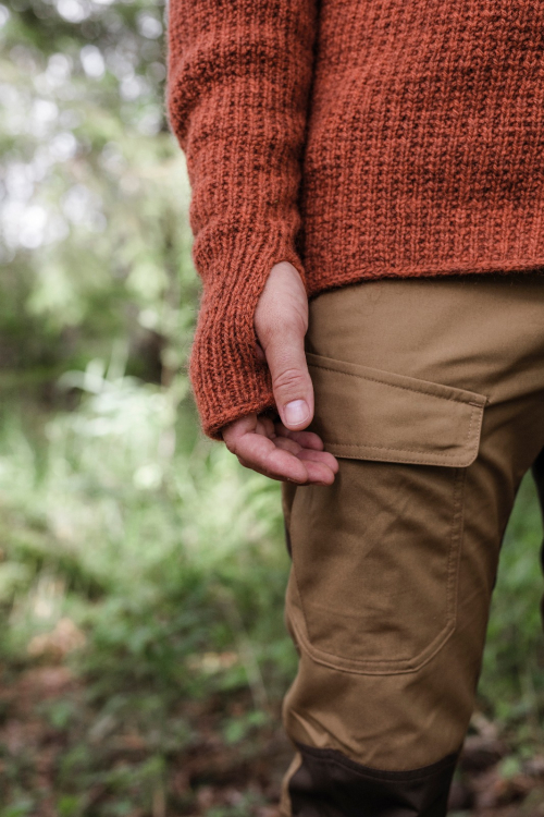 Gryten – herenjas met rits