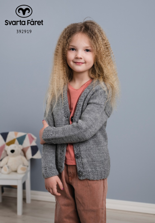 Dublin mini – kindervest met v-hals