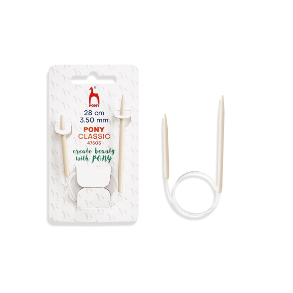 Pony korte rondbreinaald 28 cm