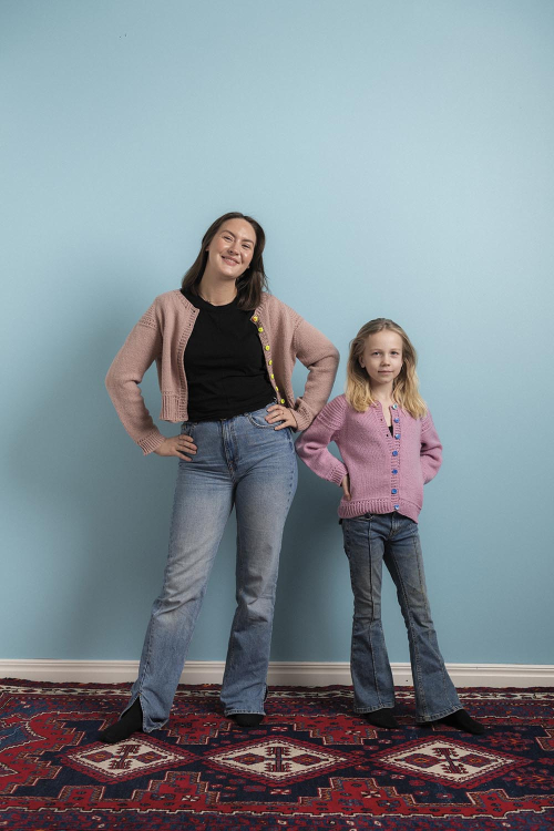 Casablanca - vest met estlandse vlecht