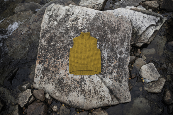 Glaciär -  spencer met rits