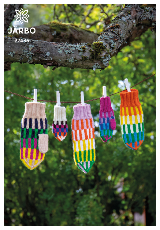 Skyskrapa - kleurrijke wanten voor jong en oud