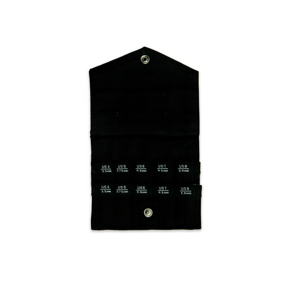 ChiaoGoo TWIST Zachte hoes voor naaldpunten 5 & 8cm/3.5-5mm [S]