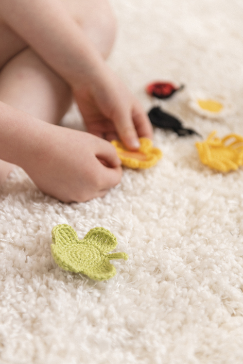 Putte - gehaakte patches